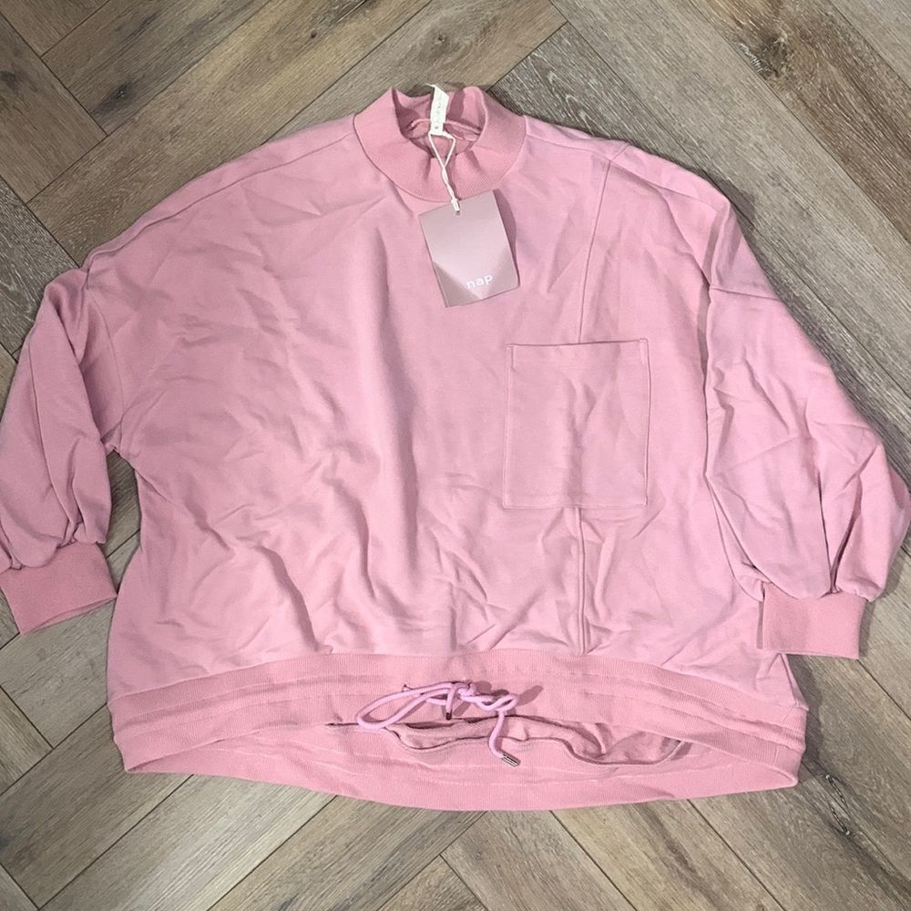 NWT Nap Loungewear Mock Neck Sweatshirt